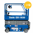 Electric Slab Scissor Lift 19ft/30in Genie GS-1930